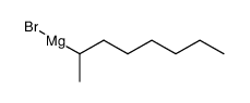 1-Methylheptylbromomagnesium结构式