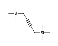 trimethyl(4-trimethylsilylbut-2-ynyl)silane Structure