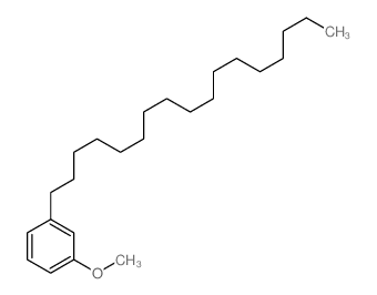 Benzene,1-heptadecyl-3-methoxy- Structure