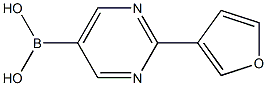 (2-(furan-3-yl)pyrimidin-5-yl)boronic acid图片