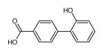 2'-HYDROXY-[1,1'-BIPHENYL]-4-CARBOXYLIC ACID structure