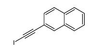 2-(2-iodoethynyl)naphthalene Structure
