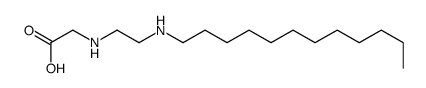 2-[2-(dodecylamino)ethylamino]acetic acid结构式