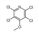 2,4-dimethoxy-3,5,6-trichloropyridine Structure