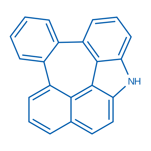 3H-3-Azadibenzo[g,ij]naphtho[2,1,8-cde]azulene structure