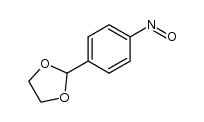p-nitrosobenzaldehyde ethylene acetal Structure