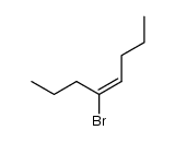 (E)-4-Bromo-4-octene结构式