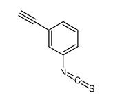 Benzene, 1-ethynyl-3-isothiocyanato- (9CI) structure