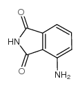 3-氨基邻苯二甲酰亚胺结构式