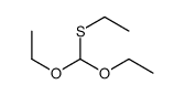 [ethoxy(ethylsulfanyl)methoxy]ethane Structure