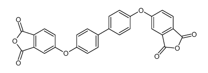 5,5'-((1,1'-Biphenyl)-4,4'-diylbis(oxy))bis-1,3-isobenzofurandione Structure