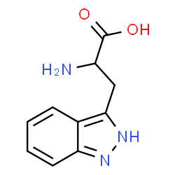 2-amino-3-(2H-indazol-3-yl)propanoic acid结构式