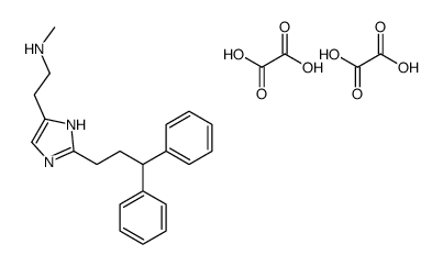 N-Methylhistaprodifen dioxalate salt结构式