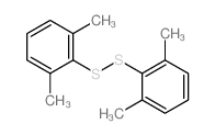 Disulfide,bis(2,6-dimethylphenyl)结构式