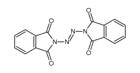 trans-N,N'-bis(phthalimido)diazene Structure