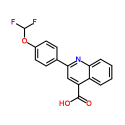 2-(4-Difluoromethoxy-phenyl)-quinoline-4-carboxylic acid Structure