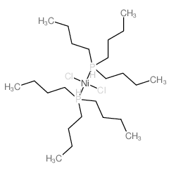 Nickel,dichlorobis(tributylphosphine)-, (SP-4-2)- Structure