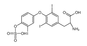 Triiodothyronine sulfate结构式