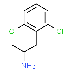 1-(2,6-dichlorophenyl)propan-2-amine结构式