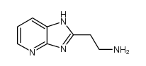 2-氨基乙基-4(7)-氮杂-苯并咪唑结构式
