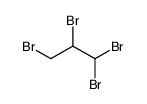 1,1,2,3-tetrabromopropane Structure