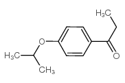 1-(4-异丙氧基苯基)-1-丙酮结构式