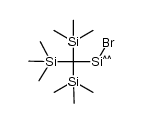 bromo[tris(trimethylsilyl)methyl]silylene Structure