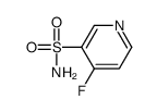 3-Pyridinesulfonamide,4-fluoro-(9CI) structure