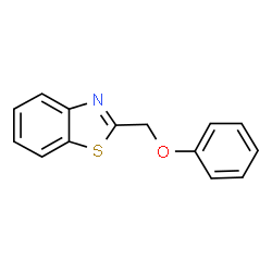 1,3-benzothiazol-2-ylmethyl phenyl ether structure