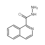 异喹啉-1-羧酸肼结构式