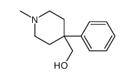 (1-methyl-4-phenylpiperidin-4-yl)methanol Structure