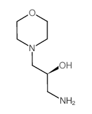 (S)-1-AMINO-3-MORPHOLINOPROPAN-2-OL Structure
