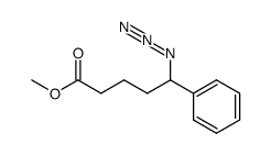 methyl 5-azido-5-phenylpentanoate Structure