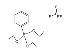 phenyltriethoxyphosphonium tetrafluoroborate Structure