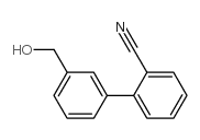 2-[3-(hydroxymethyl)phenyl]benzonitrile结构式