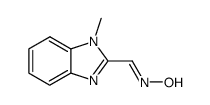 1H-Benzimidazole-2-carboxaldehyde,1-methyl-,oxime,(E)-(9CI)结构式