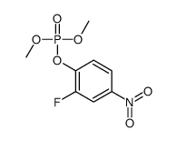 (2-fluoro-4-nitrophenyl) dimethyl phosphate结构式