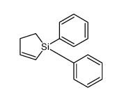1,1-diphenyl-2,3-dihydrosilole结构式