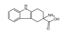 3-amino-1,2,4,9-tetrahydrocarbazole-3-carboxylic acid Structure