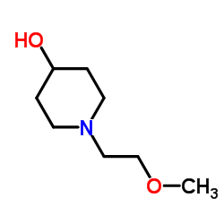 1-(2-甲氧基乙基)-4-羟基哌啶结构式