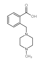 2-(4-Methylpiperazin-1-ylmethyl)benzoic acid Structure