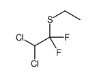 2,2-dichloro-1-ethylsulfanyl-1,1-difluoroethane结构式