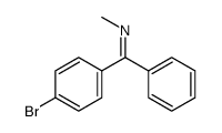 [1-(4-Bromo-phenyl)-1-phenyl-meth-(Z)-ylidene]-methyl-amine结构式