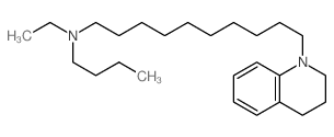 1(2H)-Quinolinedecanamine,N-butyl-N-ethyl-3,4-dihydro- picture