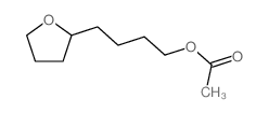 4-(oxolan-2-yl)butyl acetate structure
