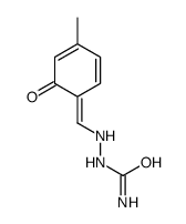 2-[(2-Hydroxy-4-methylphenyl)methylene]-1-hydrazinecarboxamide结构式