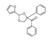 [2-(furan-2-yl)-4-phenyl-1,3-dioxolan-4-yl]-phenylmethanone结构式