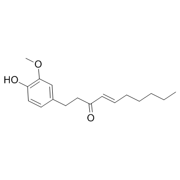 6-姜烯酚结构式