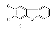 2,3,4-trichlorodibenzofuran结构式