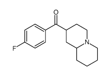 2,3,4,6,7,8,9,9a-octahydro-1H-quinolizin-2-yl-(4-fluorophenyl)methanone Structure